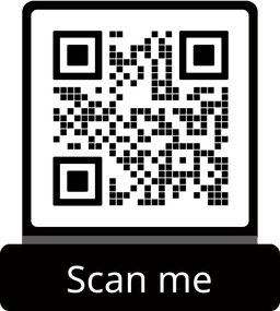 QR code to download the MakeMyGlow customer app